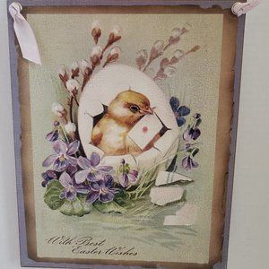 REPRODUCTION EASTER CARD PICTURE, NEW